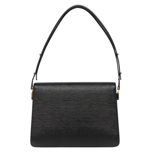 LOUIS VUITTON Epi Free Run Shoulder Bag Green Black - Picture 2 of 15